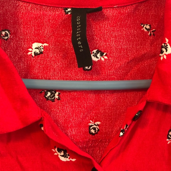 EUC Knot Sisters Ethel Short Sleeve top - Picture 4 of 5